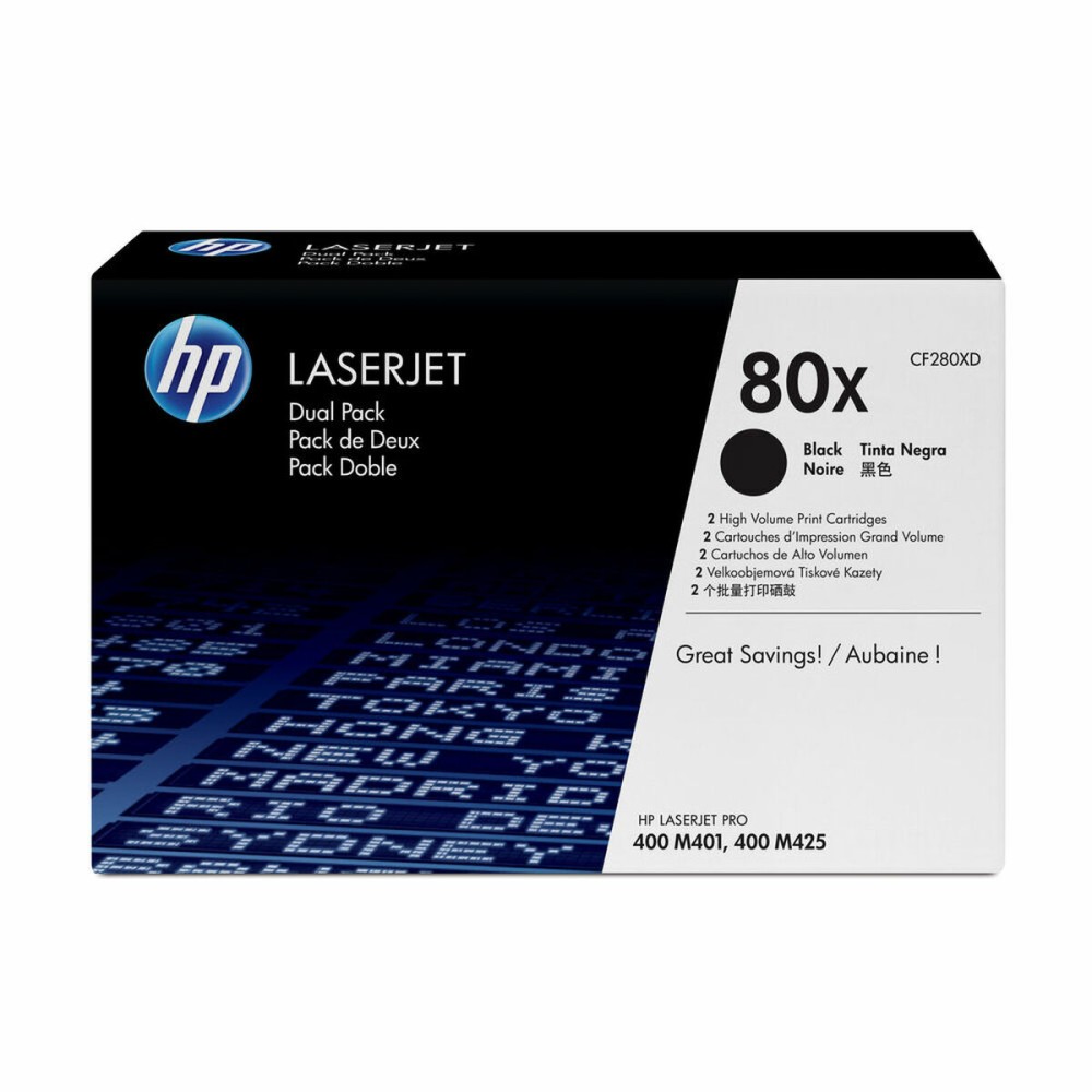 Cartouche d'encre originale HP 80X Noir