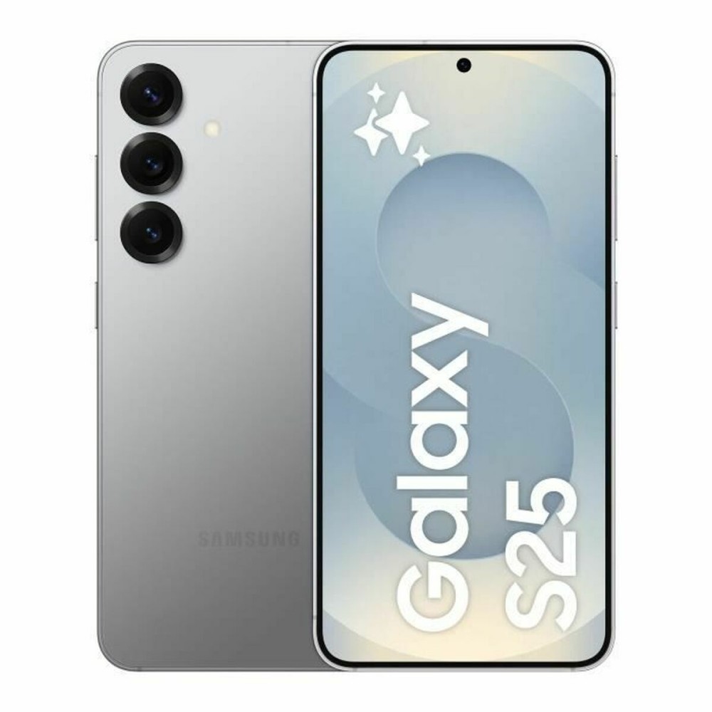 Smartphone Samsung GALAXY S25 6,2" Qualcomm Snapdragon 8 Elite 12 GB RAM 128 GB Gris Argenté