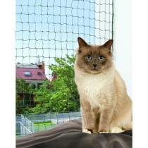 Haustiersicherheitsnetz Trixie Schwarz Nylon
