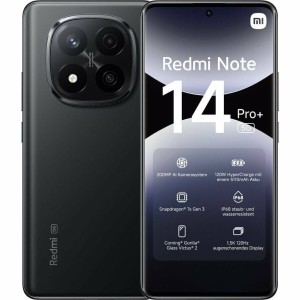 Smartphone Xiaomi Redmi Note 14 Pro+ Octa Core 12 GB RAM 512 GB Black 6,67"