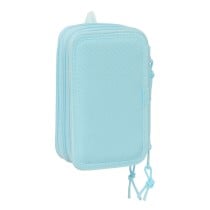 Triple Pencil Case Furby Blue 12,5 x 19,5 x 5,5 cm 37 Pieces
