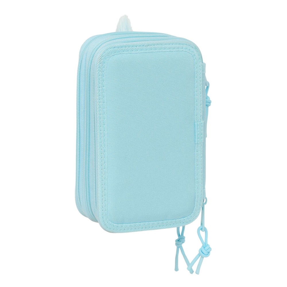 Triple Pencil Case Furby Blue 12,5 x 19,5 x 5,5 cm 37 Pieces
