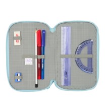 Triple Pencil Case Furby Blue 12,5 x 19,5 x 5,5 cm 37 Pieces