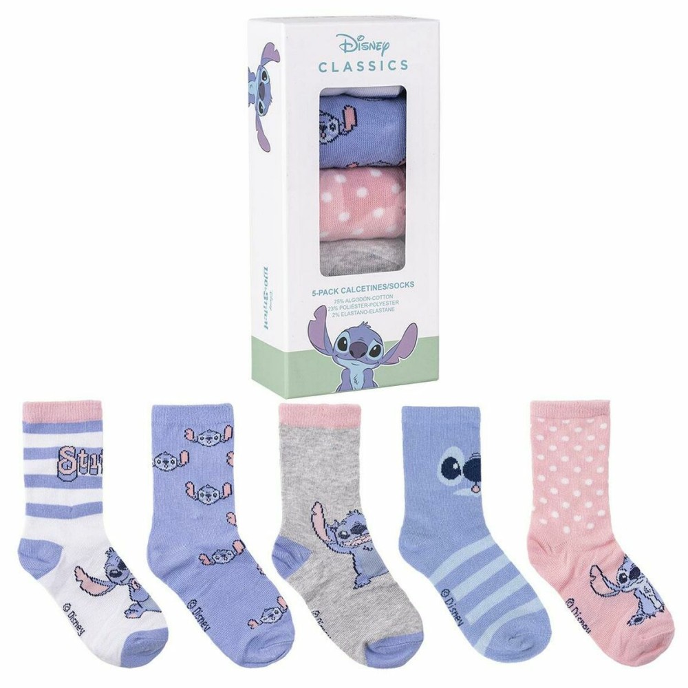 Chaussettes Stitch 5 Pièces