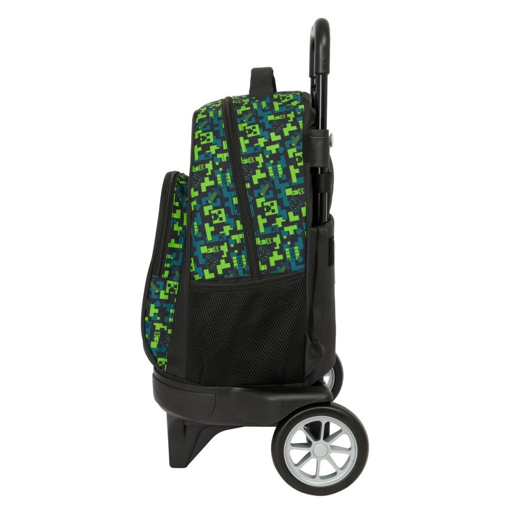 Cartable à roulettes Minecraft Tnt Multicouleur 33 x 45 x 22 cm