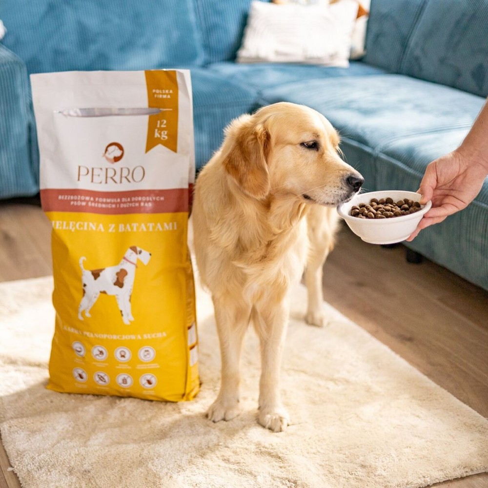 Nourriture PERRO Veal with sweet potatoes Medium and large breeds Veau 12 kg Adulte 12,7 KG
