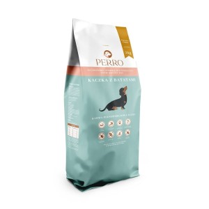 Nourriture PERRO Duck with sweet potatoes Small breeds Canard 3 Kg Adulte 3,5 kg