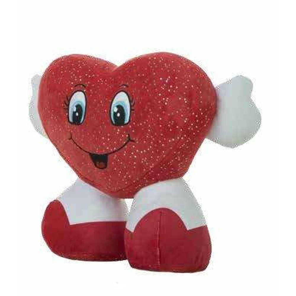 Jouet Peluche Coeur 26 cm