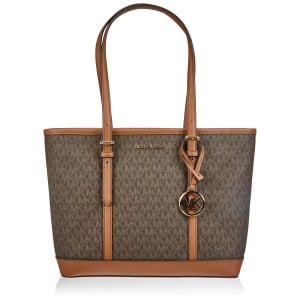 Damen Handtasche Michael Kors 35S0GTVT1V-BROWN Braun 35 x 25 x 13 cm