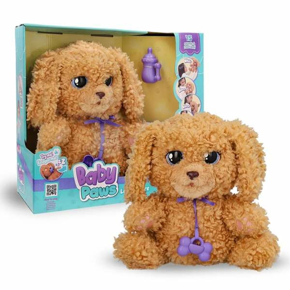 Soft toy with sounds IMC Toys Baby Paw 20 x 29 x 13 cm Multicolour