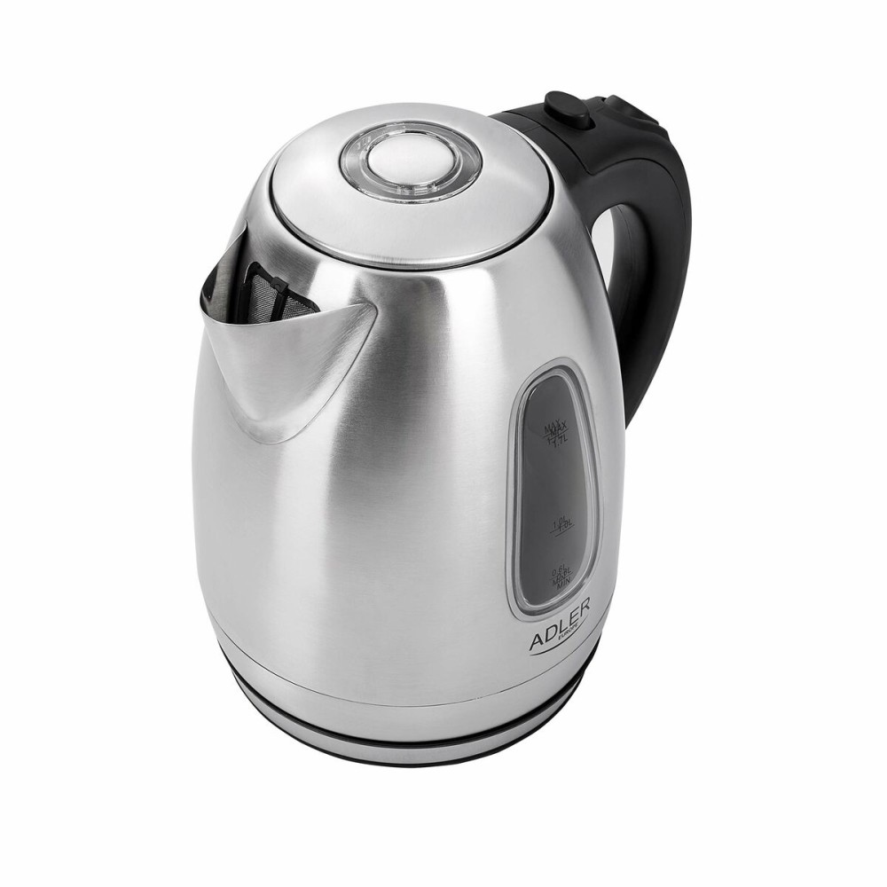Wasserkocher Adler AD 1223 Schwarz Edelstahl 2000 W 1,7 L