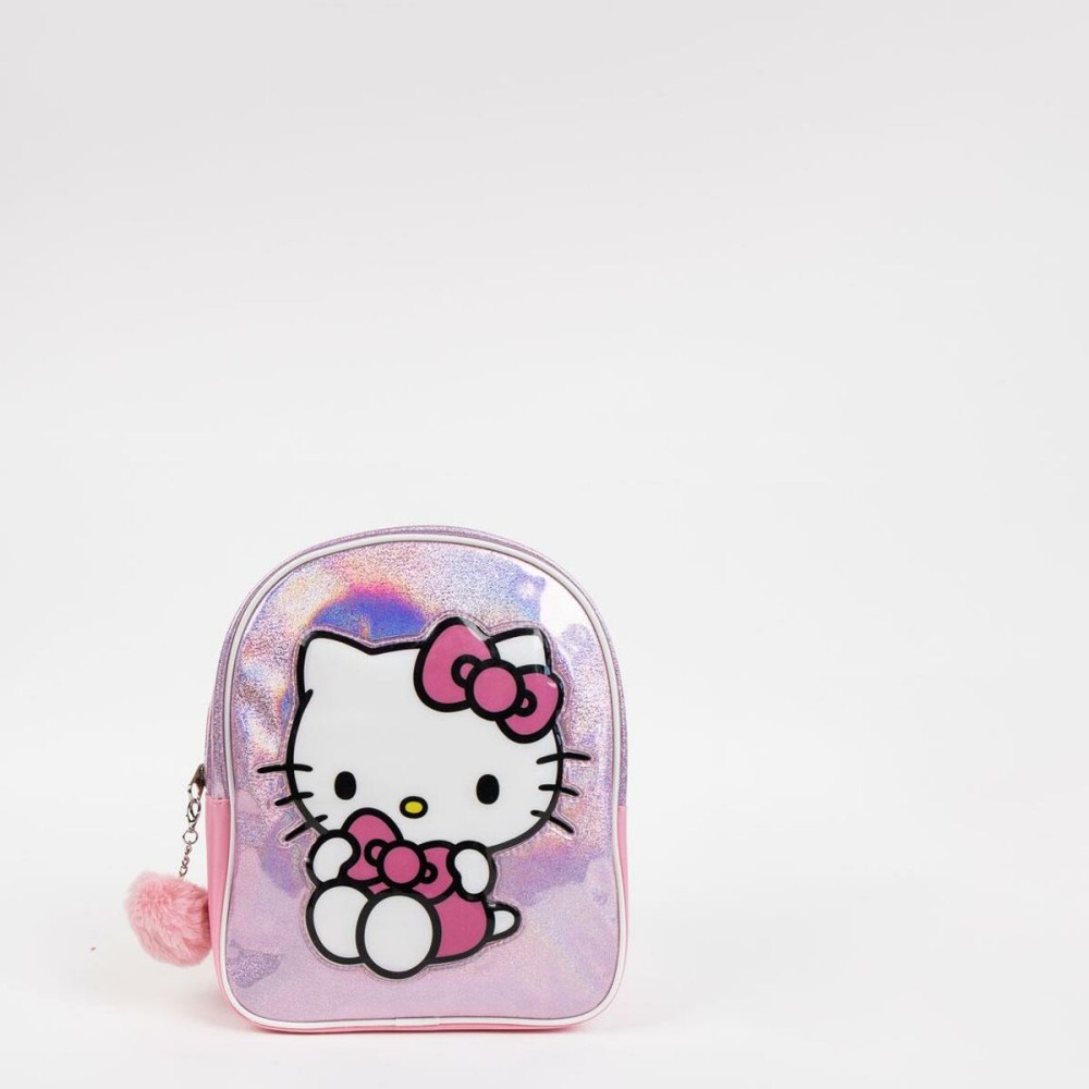 Sac à dos enfant Hello Kitty Rose 20 x 23 x 8 cm