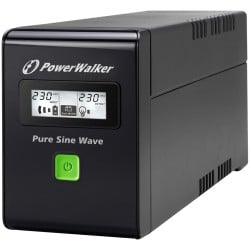 Uninterruptible Power Supply System Interactive UPS Power Walker VI 600 SW FR 360 W