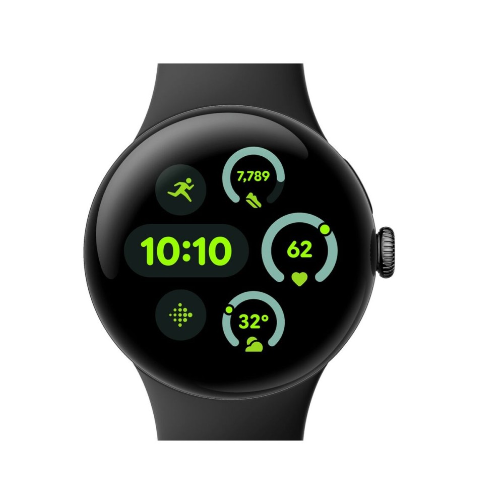 Smartwatch Google Schwarz Silberfarben 41 mm