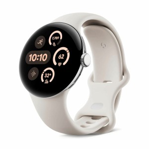 Montre intelligente Google Beige Argenté 41 mm
