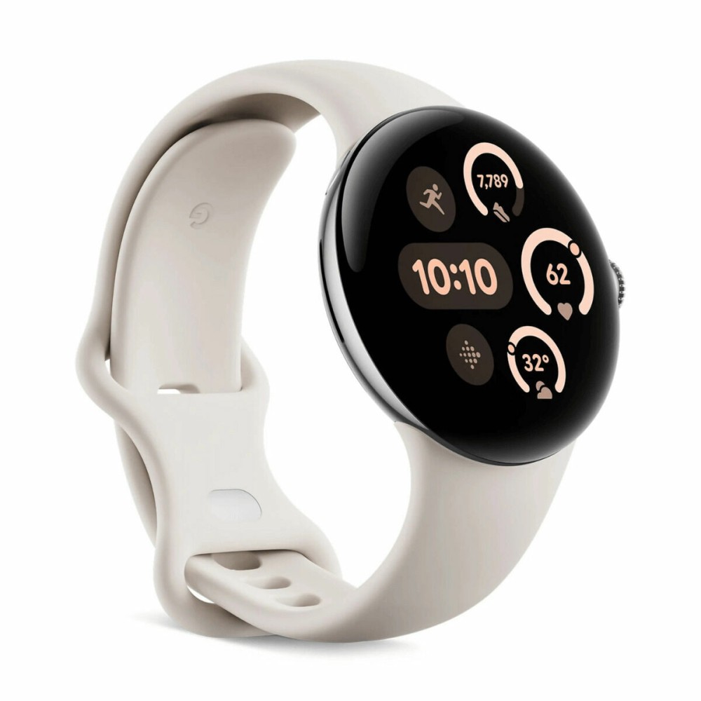 Smartwatch Google Beige Silver 41 mm