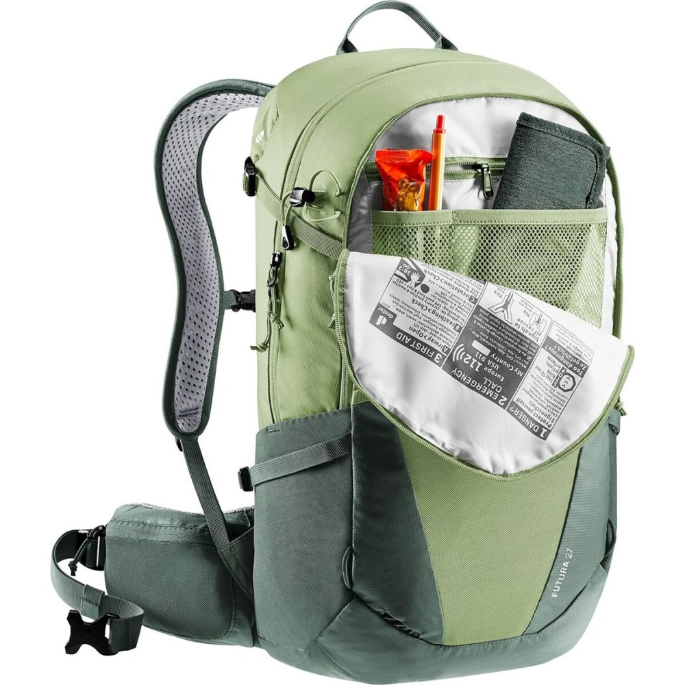 Hiking Backpack Deuter Futura 27 Green 27 L