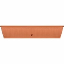 Selbstbewässerndes Pflanzgefäß Garden ID Terrakotta 100 cm