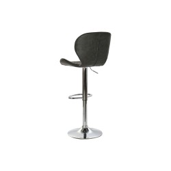 Stool Home ESPRIT Dark grey Metal 47 x 50 x 110 cm