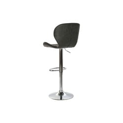 Tabouret Home ESPRIT Gris foncé Métal 47 x 50 x 110 cm