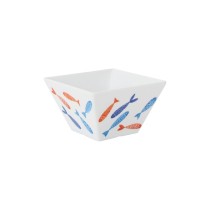 Schüssel für Vorspeisen La Mediterránea Fische 10 x 10 x 6 cm (24 Stück)