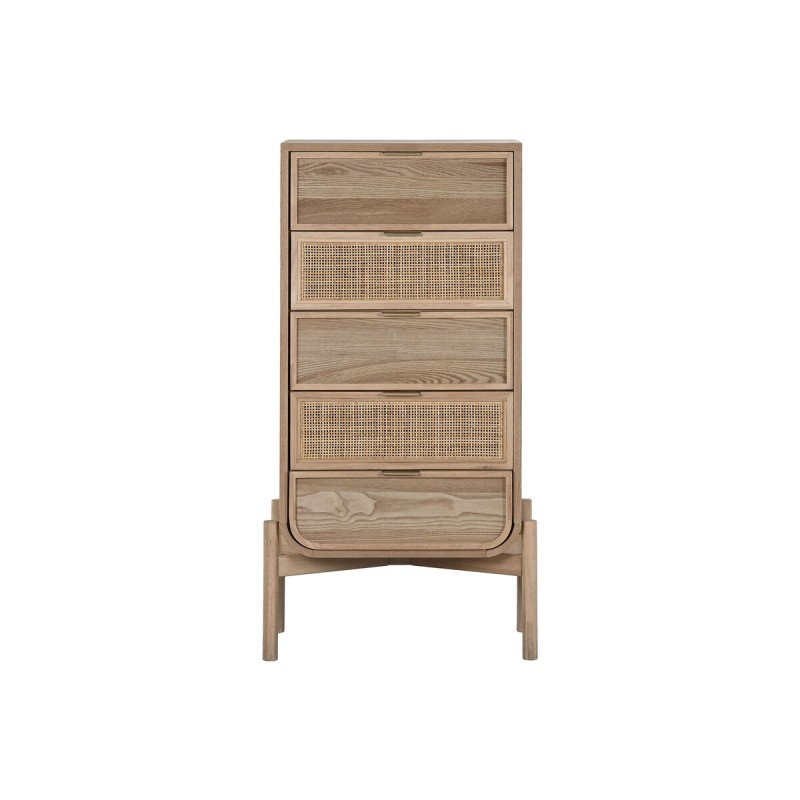 Chest of drawers Home ESPRIT Rattan Fir Tropical 52 x 35 x 100 cm