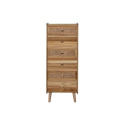 Schubladenschrank Home ESPRIT Braun Akazienholz Holz MDF 40 x 30 x 104,5 cm