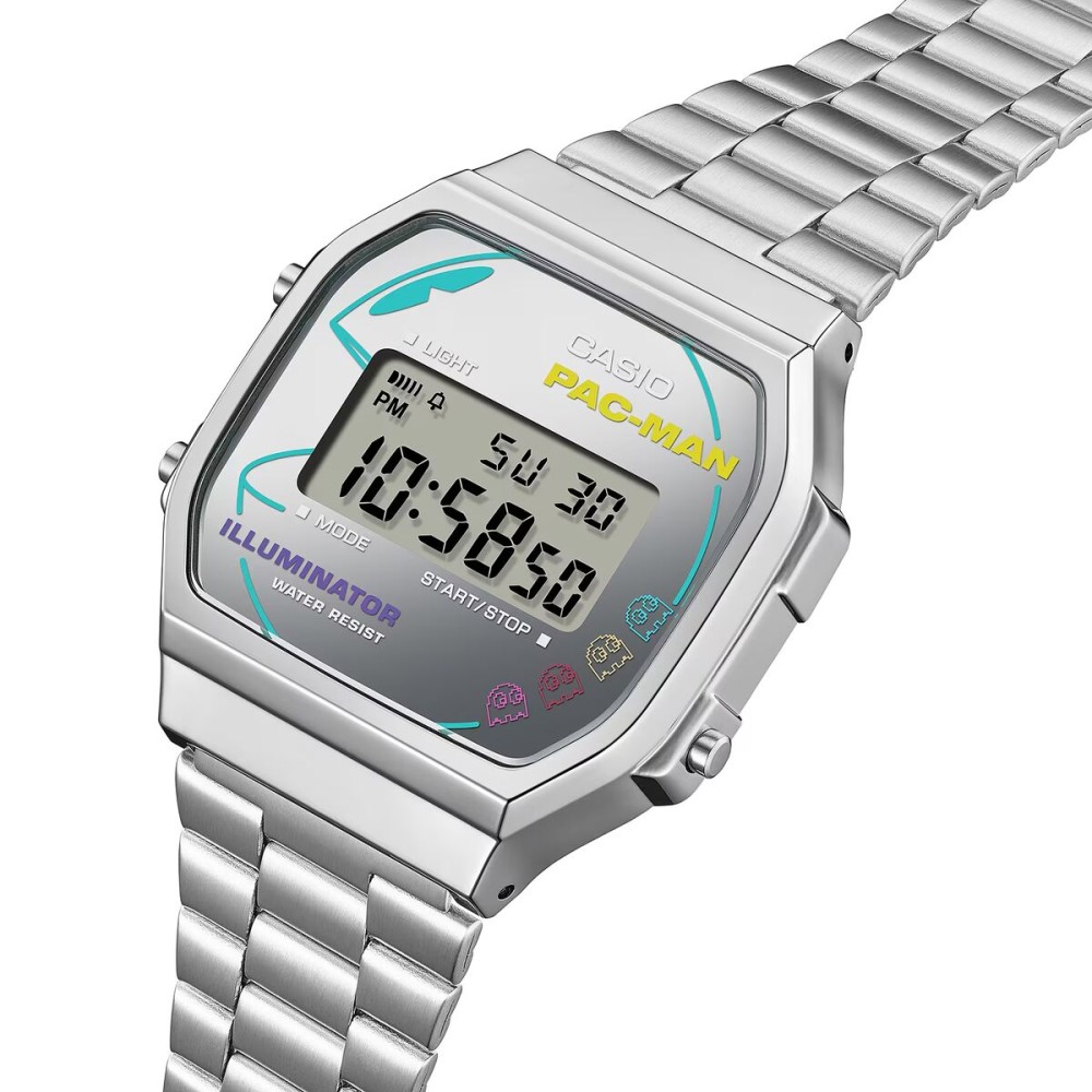 Unisex-Uhr Casio ILLUMINATOR - PAC-MAN SPECIAL EDT. (Ø 36 mm)