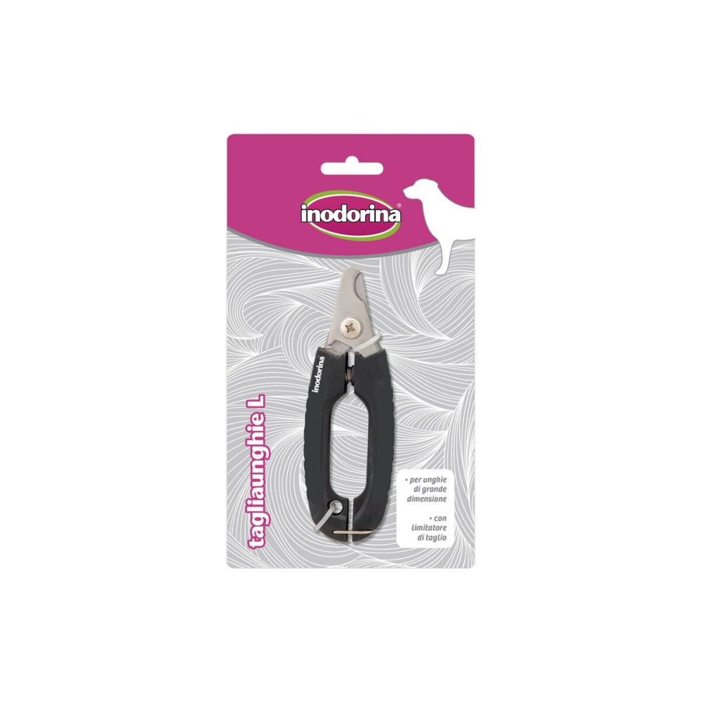 Nagelknipser Inodorina Schwarz Stahl L