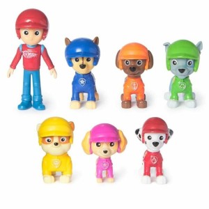 Collectable Figures Spin Master MULTIPACK DE 7 FIGURAS DE RUEDAS DE RESCATE DE PAW Patrol