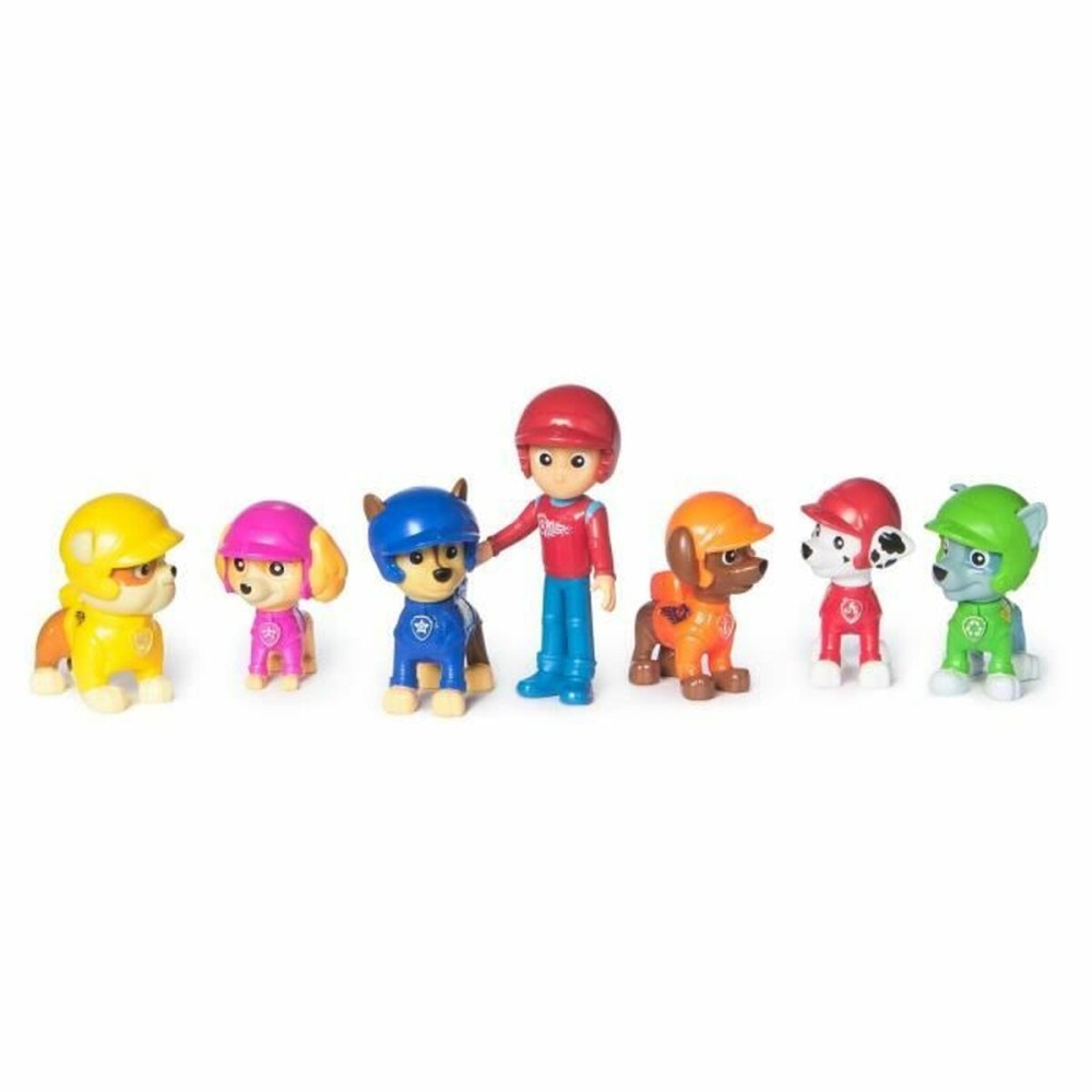 Collectable Figures Spin Master MULTIPACK DE 7 FIGURAS DE RUEDAS DE RESCATE DE PAW Patrol