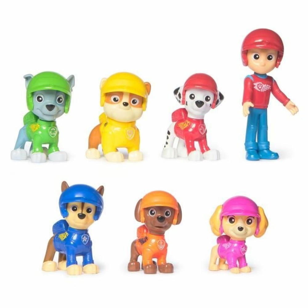 Collectable Figures Spin Master MULTIPACK DE 7 FIGURAS DE RUEDAS DE RESCATE DE PAW Patrol