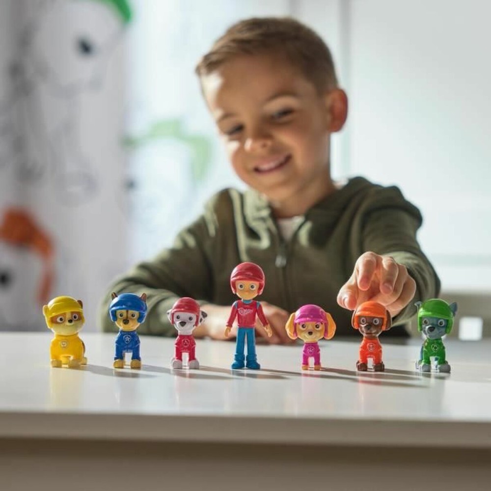 Collectable Figures Spin Master MULTIPACK DE 7 FIGURAS DE RUEDAS DE RESCATE DE PAW Patrol