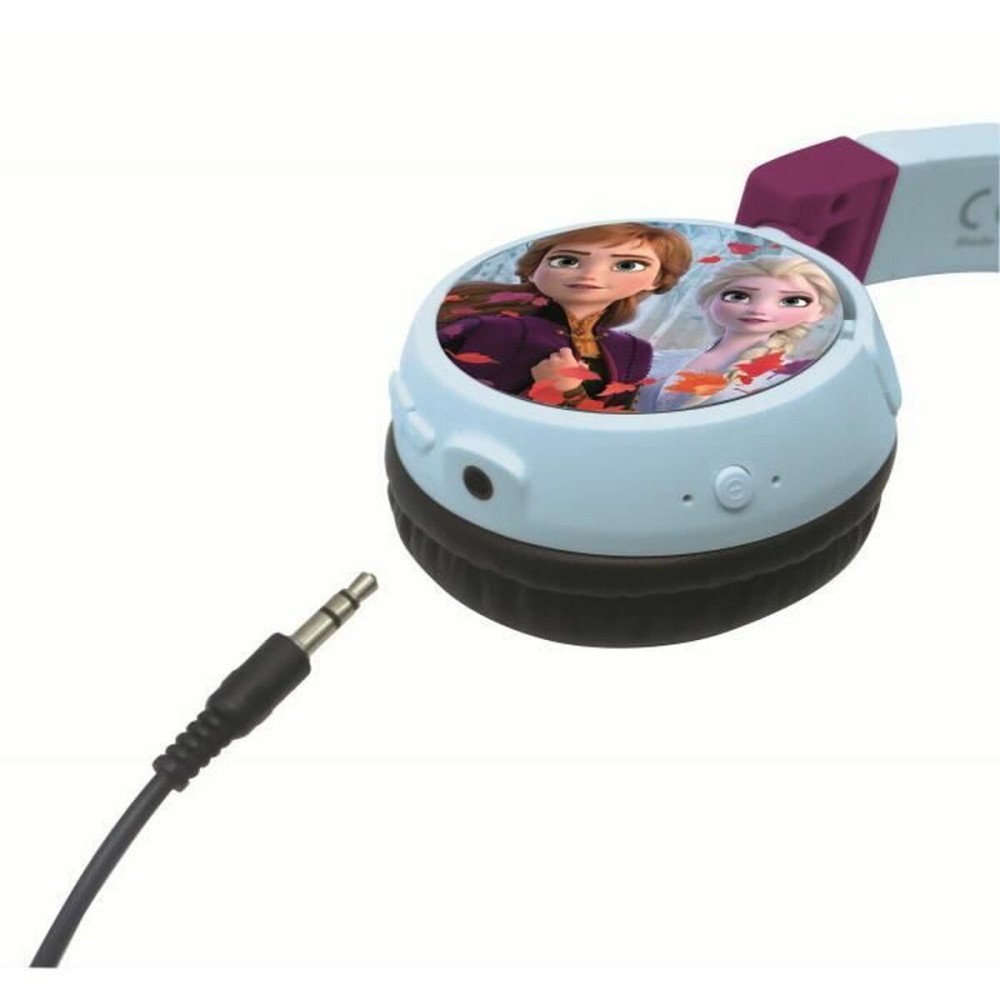 Casque Écouteurs Pliables avec Bluetooth Lexibook SNOW QUEEN Bleu