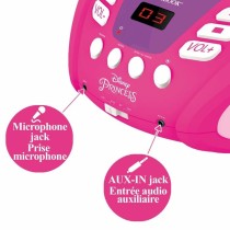 Radio-CD Bluetooth MP3 Lexibook PRINCESA DE DISNEY Bluetooth 5.0