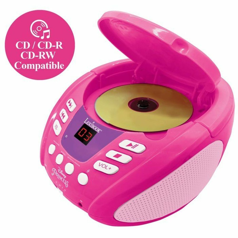 Radio-CD Bluetooth MP3 Lexibook PRINCESA DE DISNEY Bluetooth 5.0