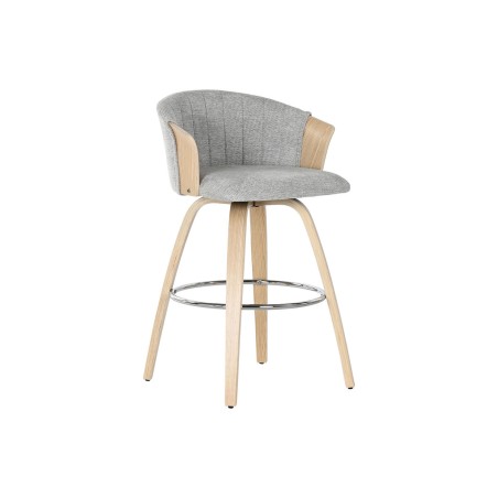 Stool Home ESPRIT Grey Wood 58 x 56 x 86 cm