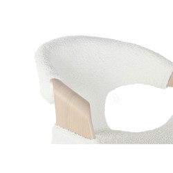 Tabouret Home ESPRIT Blanc Bois 55,5 x 52,5 x 92,5 cm