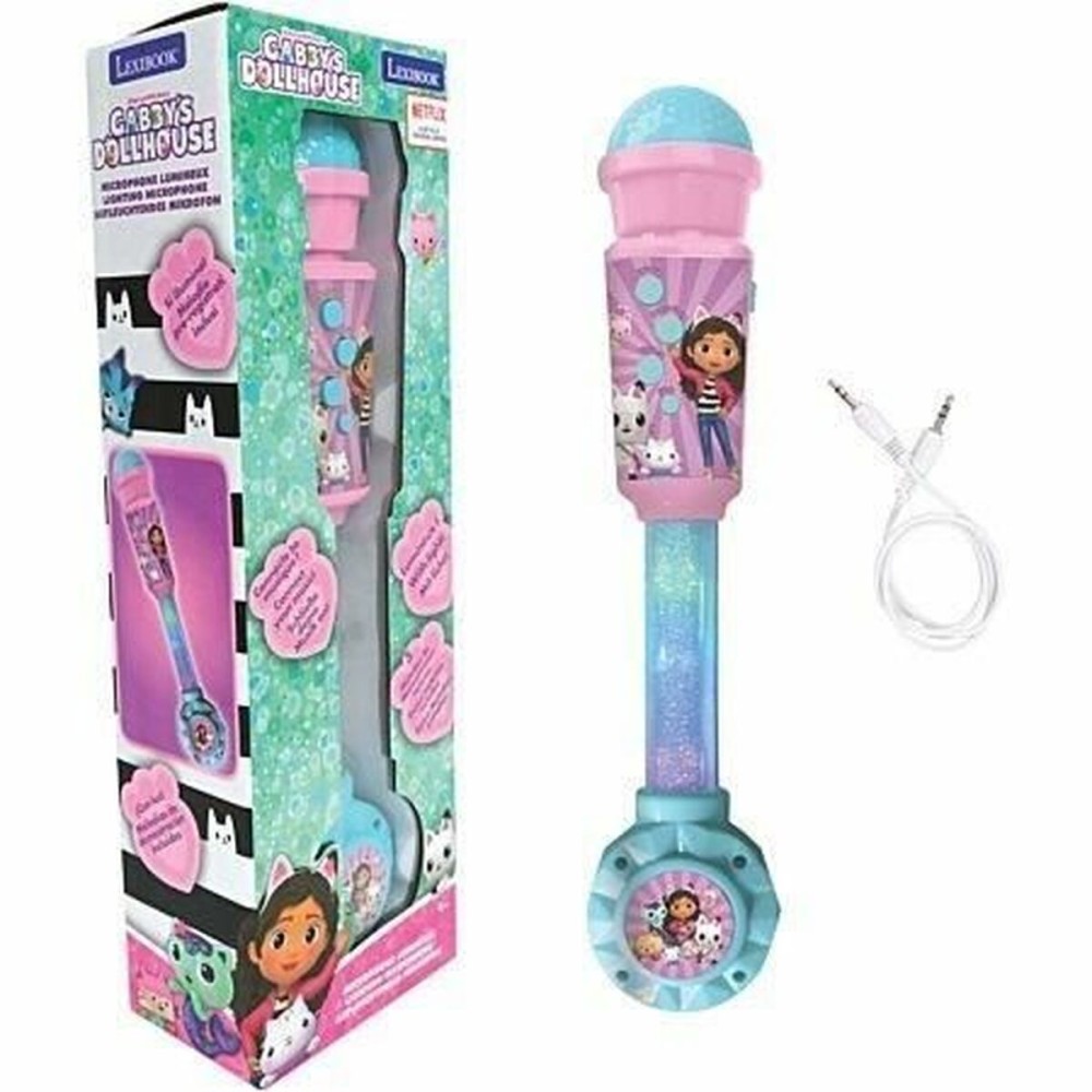 Microphone Karaoké Lexibook Gabby y la Casa Mágica
