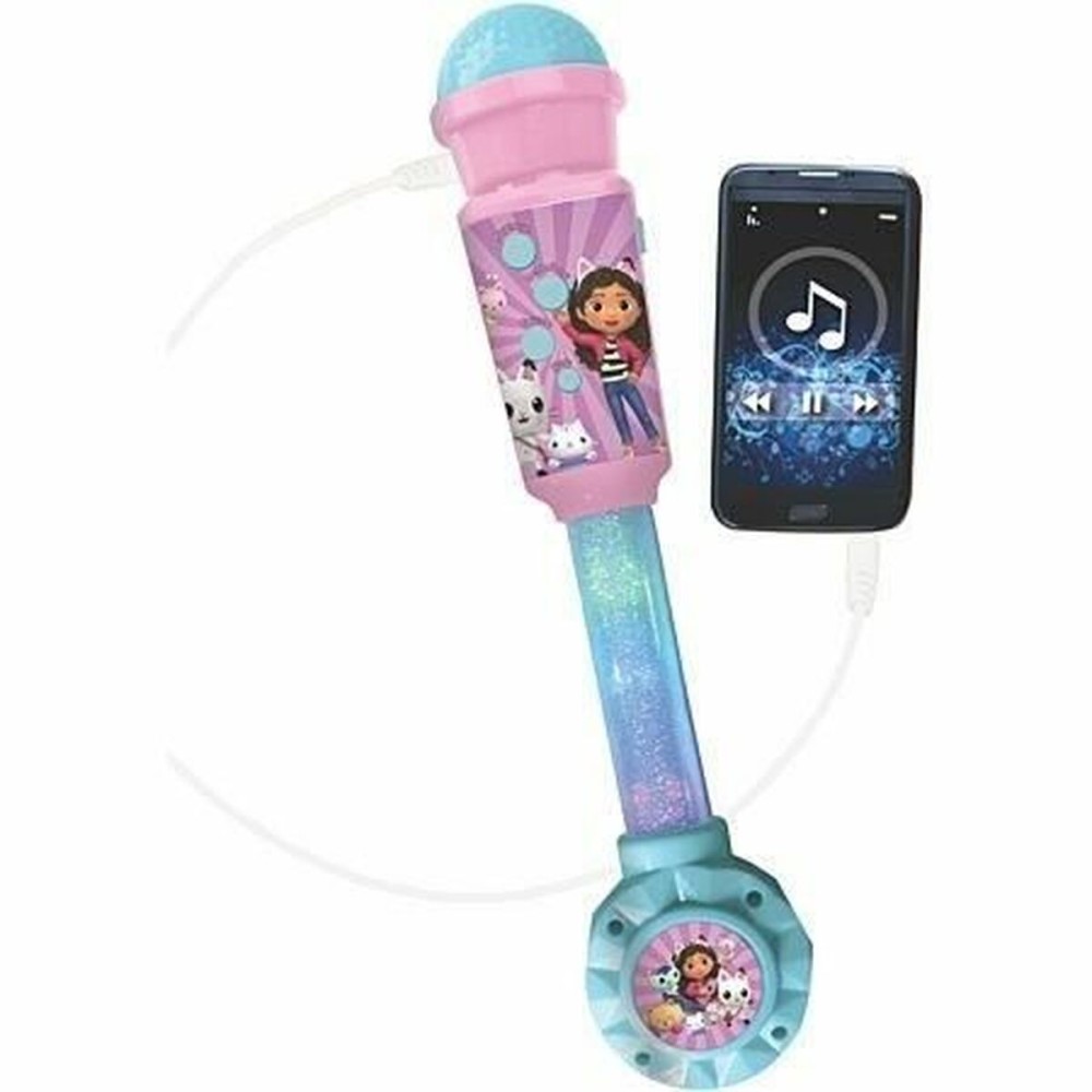Microphone Karaoké Lexibook Gabby y la Casa Mágica