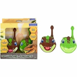 Talkie-walkie Lexibook Walkie talkie de dinosaurios en 3D de 500 m