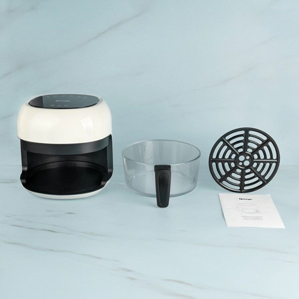 Air Fryer Sponge 703674402063 White Black 1000 W