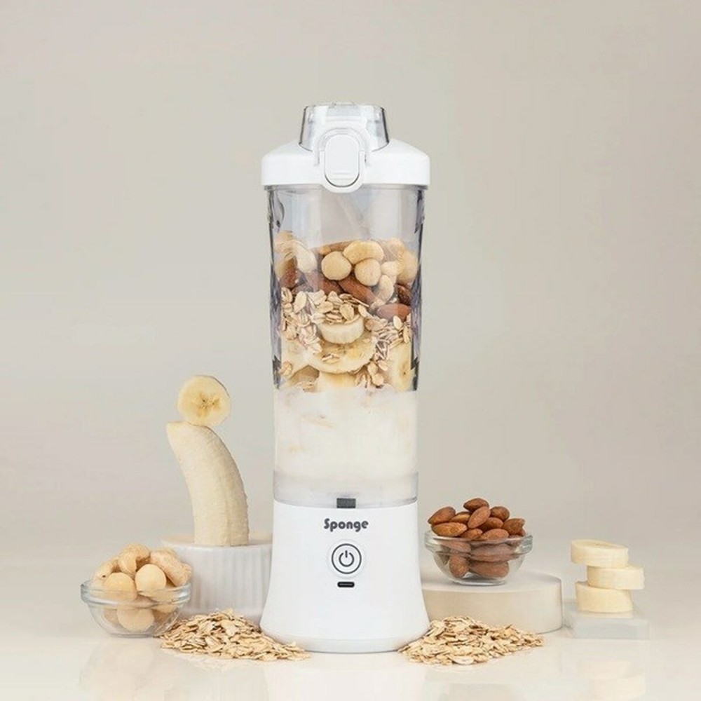 Cup Blender Sponge 703674402209 White Transparent 600 ml