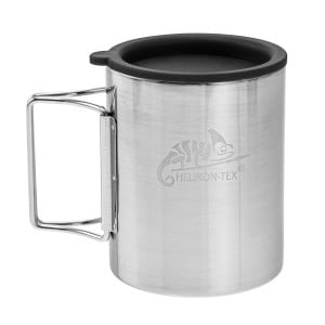 Thermosflasche Helikon HE.TK-TK1-SS-15 Schwarz Silberfarben Edelstahl 250 ml