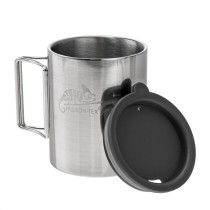 Thermosflasche Helikon HE.TK-TK1-SS-15 Schwarz Silberfarben Edelstahl 250 ml