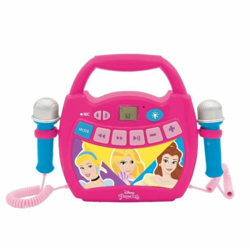 Enceinte Bluetooth avec Microphone Karaoké Lexibook PRINCESA DE DISNEY