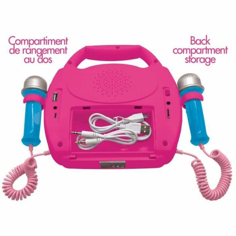 Enceinte Bluetooth avec Microphone Karaoké Lexibook PRINCESA DE DISNEY