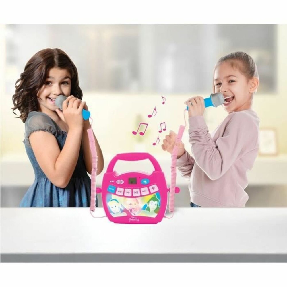 Enceinte Bluetooth avec Microphone Karaoké Lexibook PRINCESA DE DISNEY