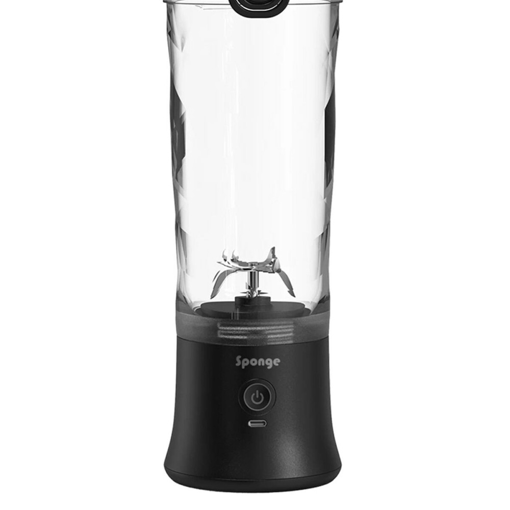 Cup Blender Sponge 703674402216 Black Transparent 600 ml