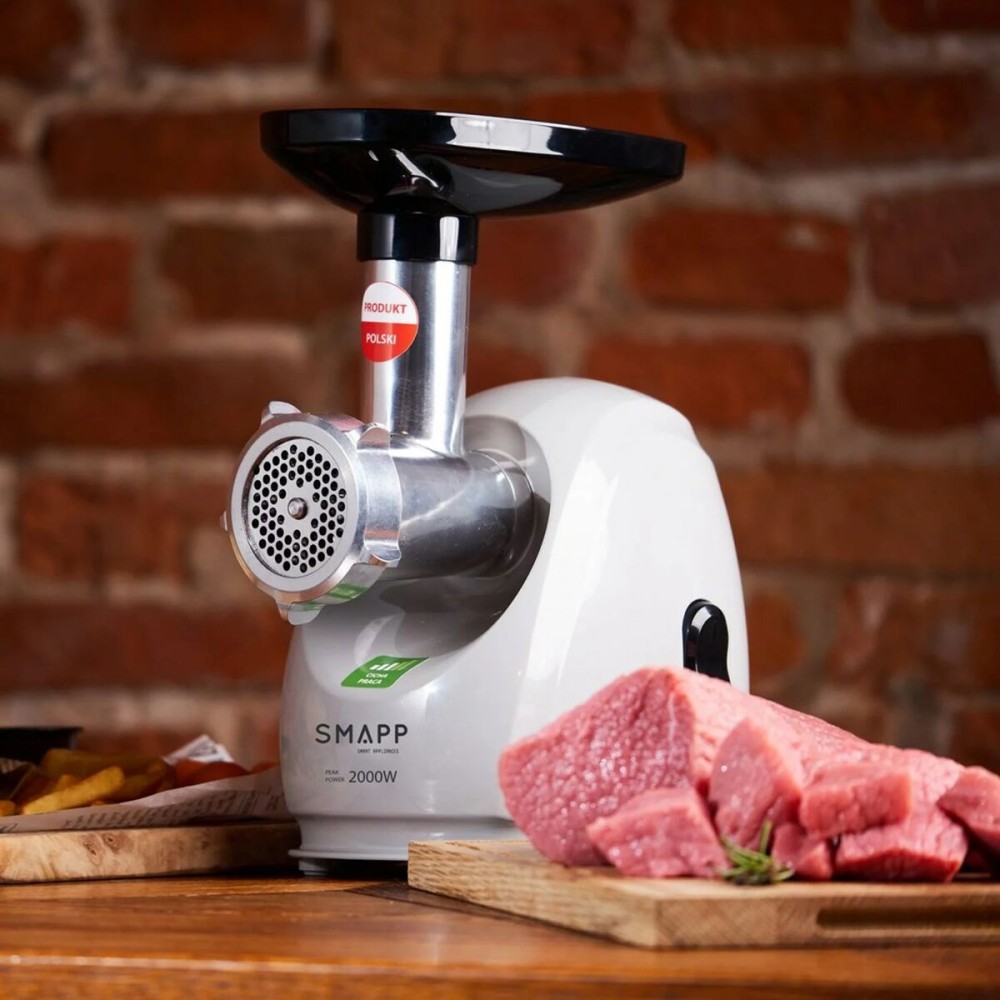 Hachoir SMAPP 489.8 GRAFIT Graphite Argenté 2000 W